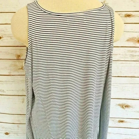 ABERCROMBIE & FITCH Women Long Sleeve Pull Over Cold Shoulder Striped Top Sz XS - Picture 7 of 12
